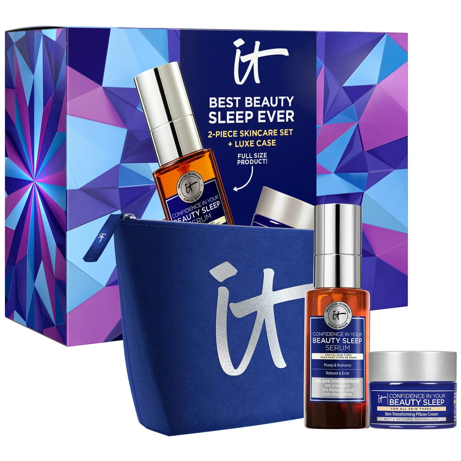 Best Beauty Sleep Ever 2pc Set + Luxe Bag