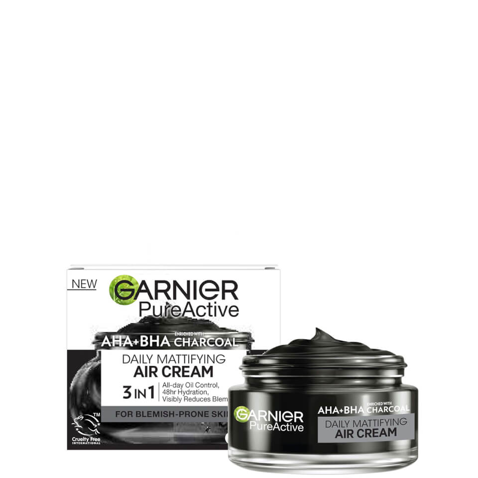 Pure Active AHA+BHA Charcoal Daily Mattifying Air Cream 50ml