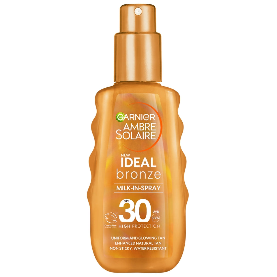 Ambre Solaire Ideal Bronze Milk-In Tanning SPF 50 Spray 150ml