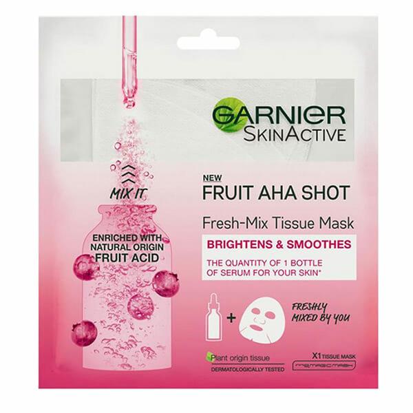 Skin Active Fruit AHA Shot Face Mask