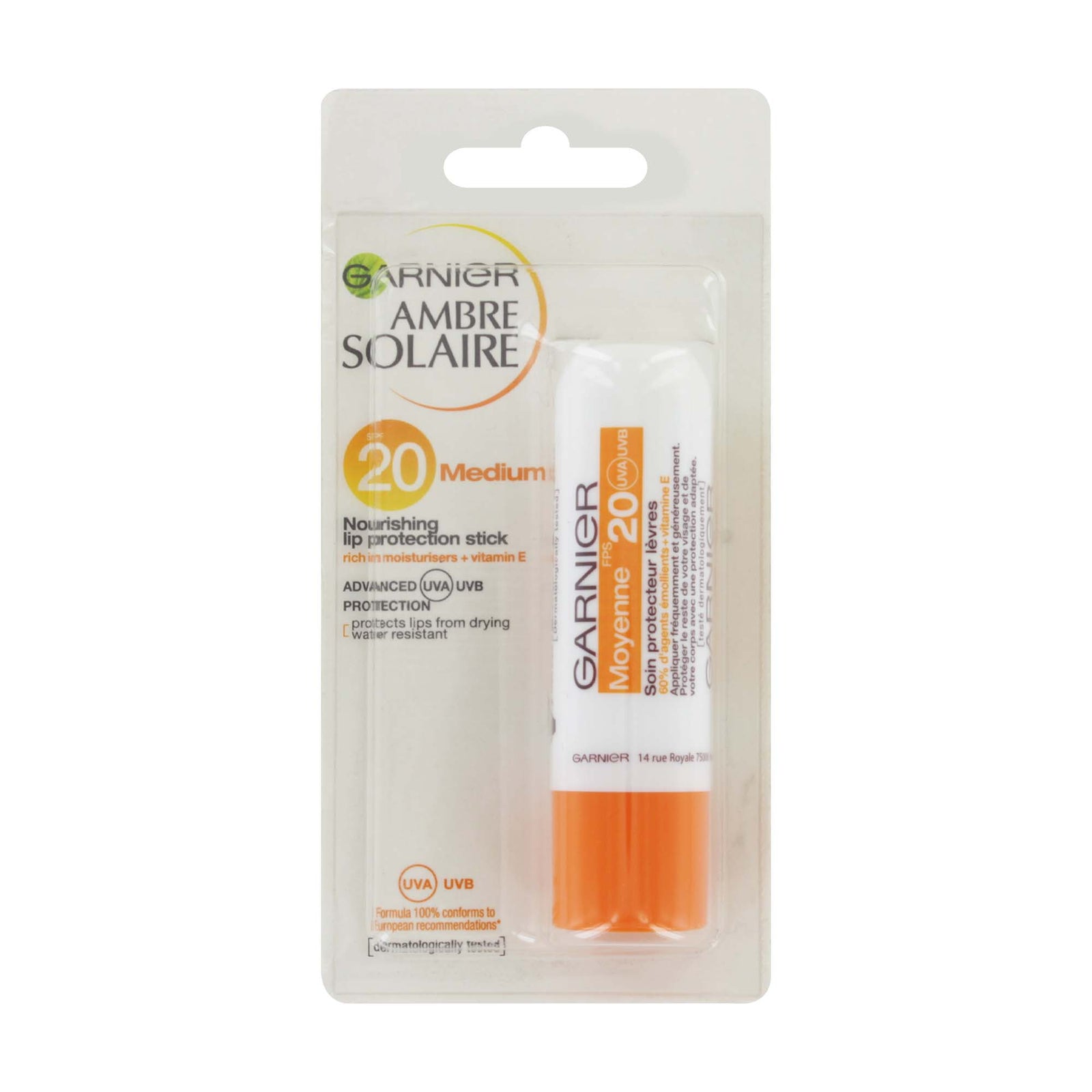 Ambre Solaire SPF 20 Lip Balm