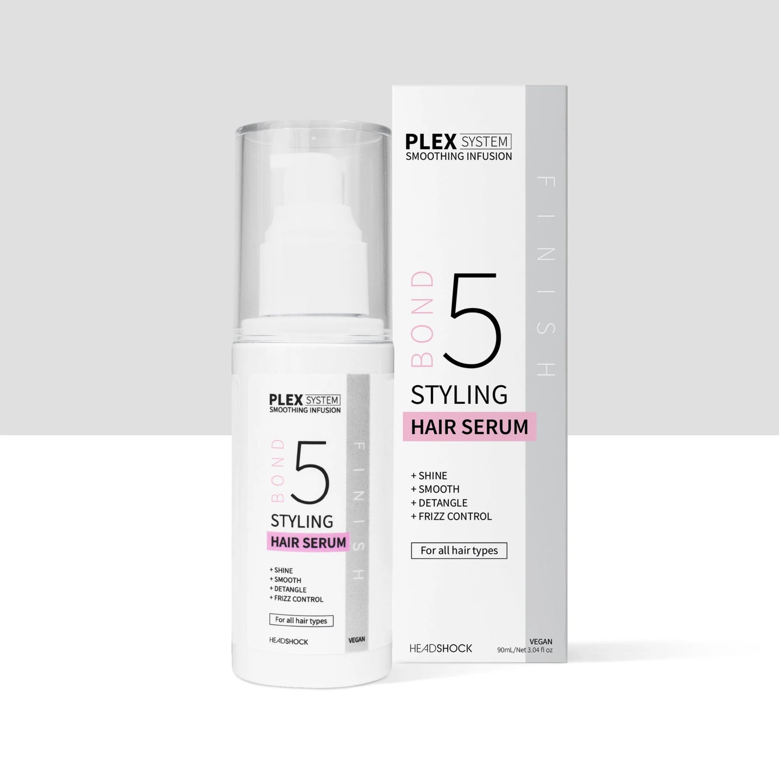 Plex System Headshock Smoothing Hair Styling Serum No. 5 90ml