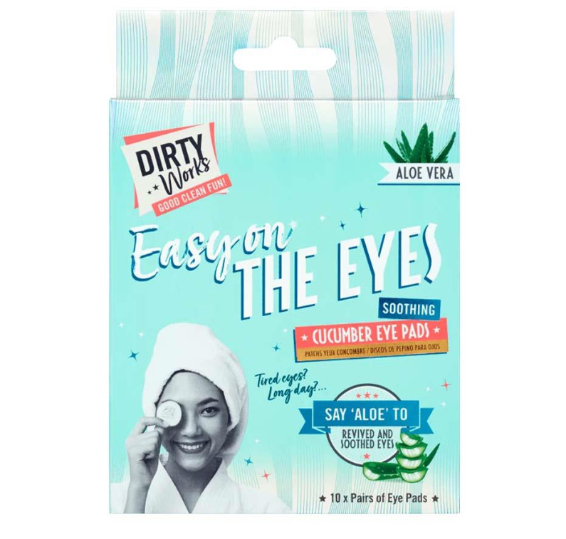 Easy on the Eyes Soothing Cucumber Eye Masks 10 Pack