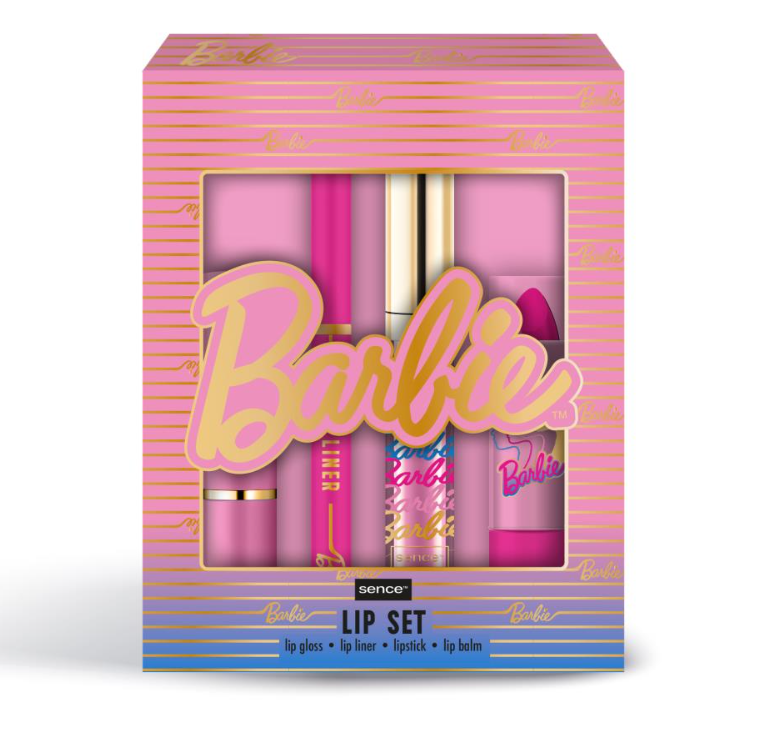 Barbie 4 Piece Lip Set