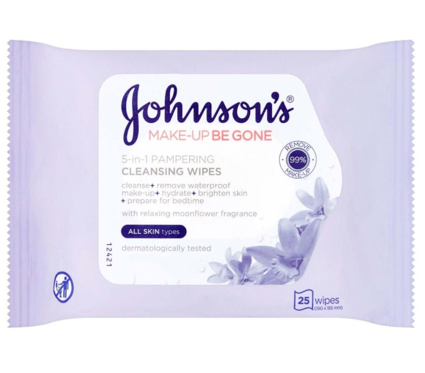 Makeup Be Gone 25 Pampering Cleansing Wipes All Skin Types