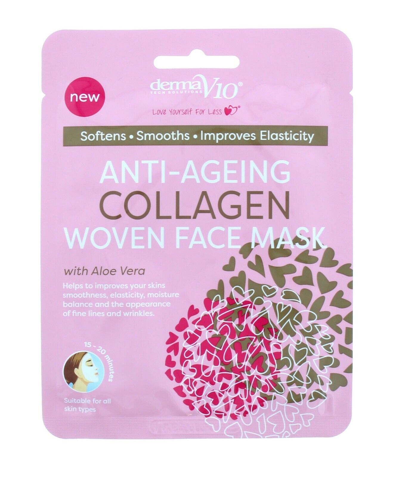 Derma V10 Anti-Ageing Collagen Mask