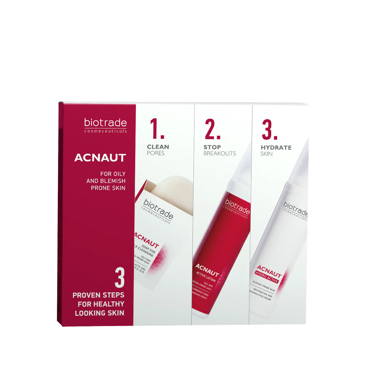 Acnaut 3 Proven Steps Kit