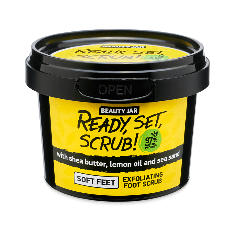 Ready, Set, Scrub Foot Scrub