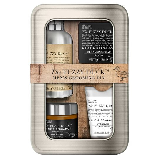 The Fuzzy Duck Men's Grooming Tin